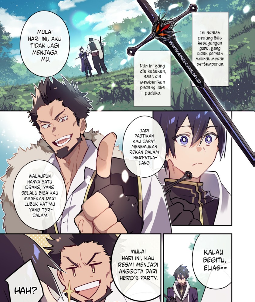 0 Magic, a High Spirit, and a Demonic Sword Chapter 01 Gambar 2