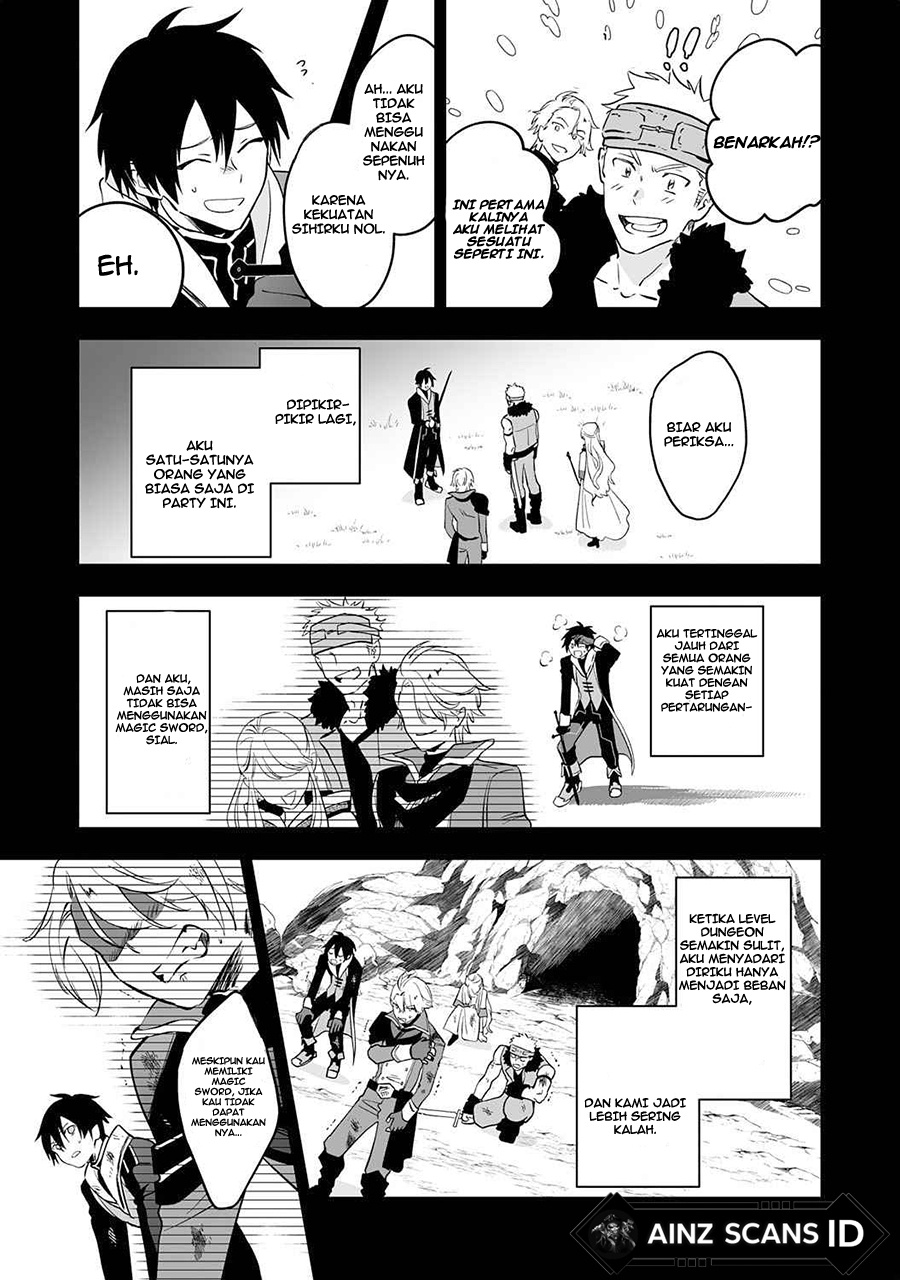 0 Magic, a High Spirit, and a Demonic Sword Chapter 02 Gambar 15