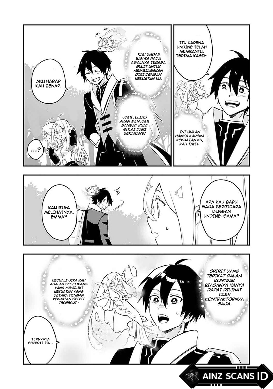 0 Magic, a High Spirit, and a Demonic Sword Chapter 02 Gambar 22
