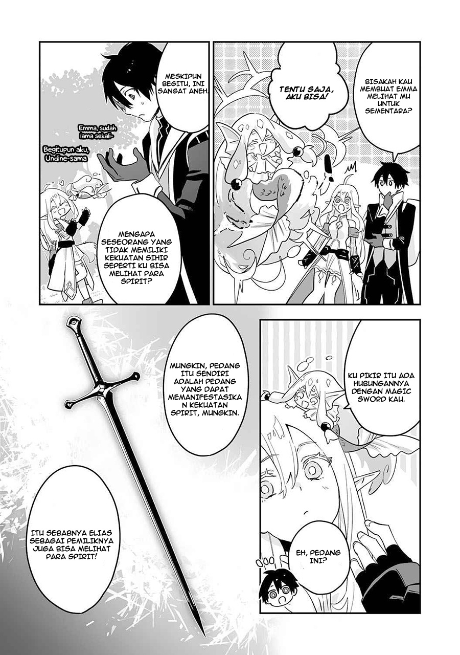 0 Magic, a High Spirit, and a Demonic Sword Chapter 02 Gambar 23