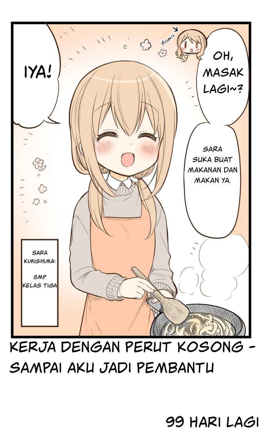 100 Nichigo ni Kuufuku de Taore Maid ni Naru Onna no Ko Chapter 1 Gambar 1