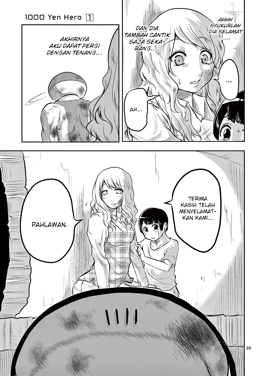 1000 Yen Hero Chapter 03 Gambar 30