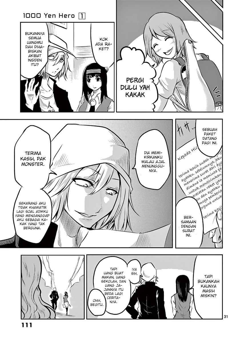 1000 Yen Hero Chapter 03 Gambar 32