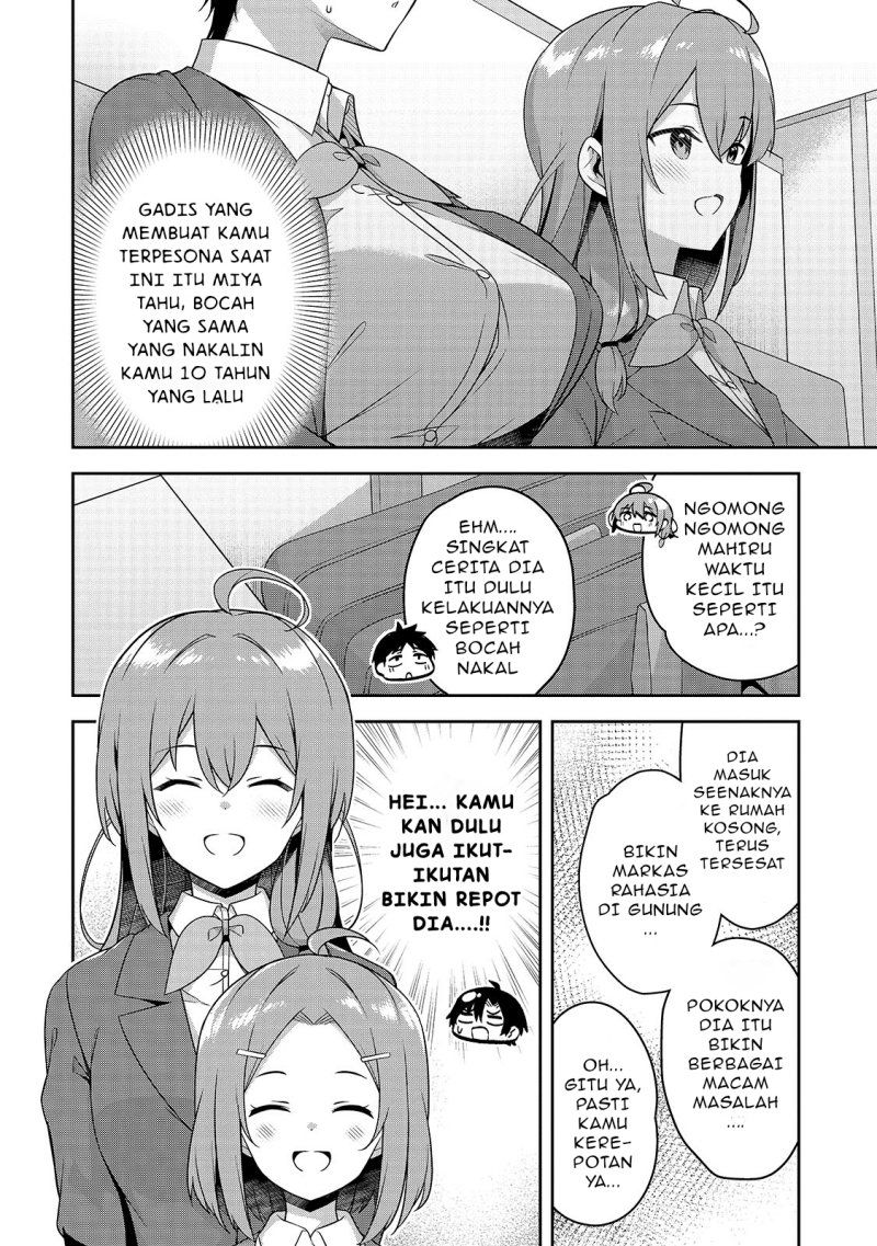 10-Nen Buri ni Saikai shita Kusogaki wa Seijun Bishoujo JK ni Seichou shiteita Chapter 06.1 Gambar 5