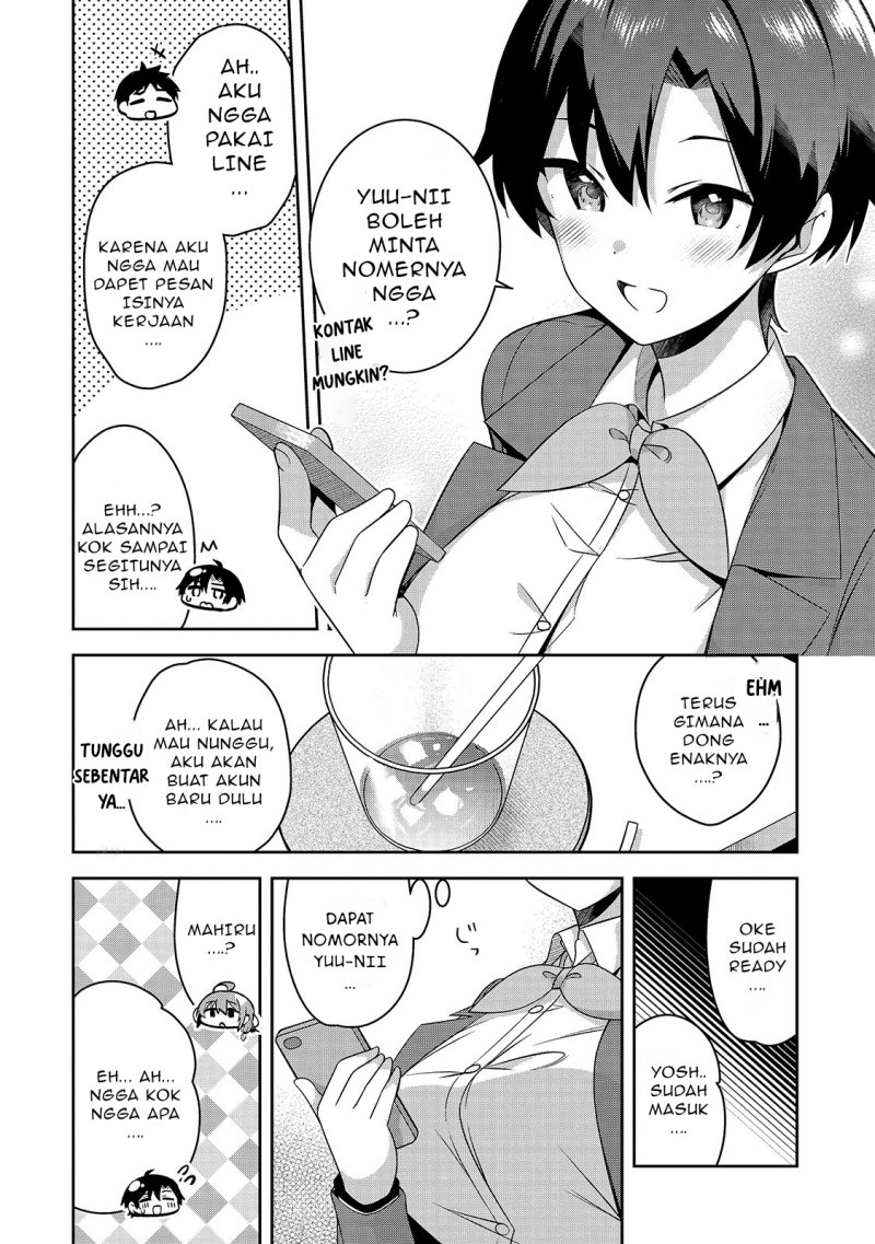 10-Nen Buri ni Saikai shita Kusogaki wa Seijun Bishoujo JK ni Seichou shiteita Chapter 06.1 Gambar 11