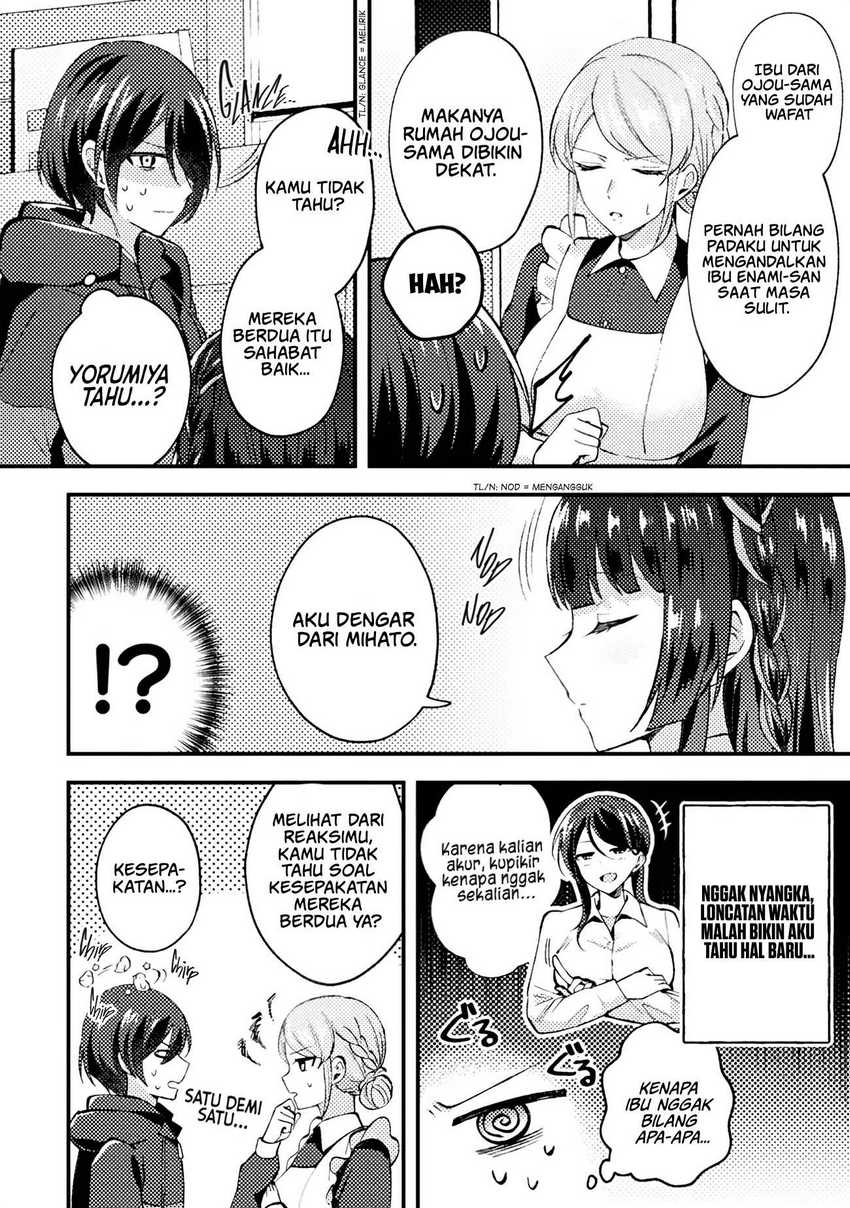 10-nenmae ni Time Leap shite Osananajimi no Ojousama wo Tasuketara Iinazuke ni Narimashita Chapter 04 Gambar 4