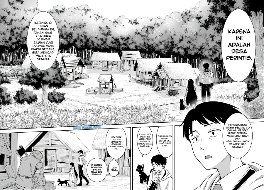 35-sai dokushin Yamada, isekai mura ni risou no sekando hausu o tsukuritai 〜 isekai to genjitsu no ii tokodori raifu 〜 Chapter 02.2 Gambar 2