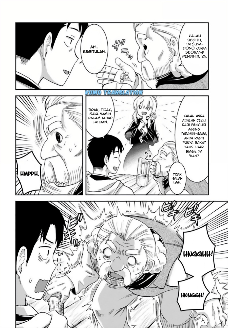 35-sai dokushin Yamada, isekai mura ni risou no sekando hausu o tsukuritai 〜 isekai to genjitsu no ii tokodori raifu 〜 Chapter 02.2 Gambar 13