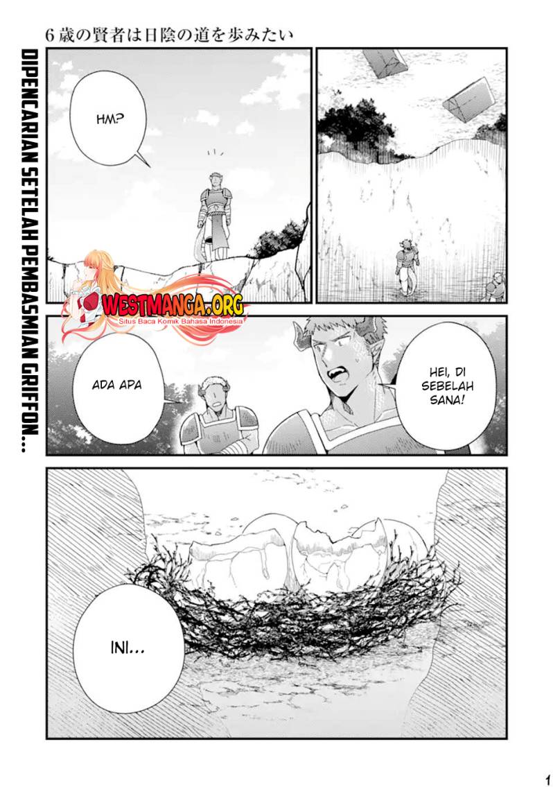 6-sai No Kenja Wa Hikage No Michi Wo Ayumitai Chapter 15 Gambar 3