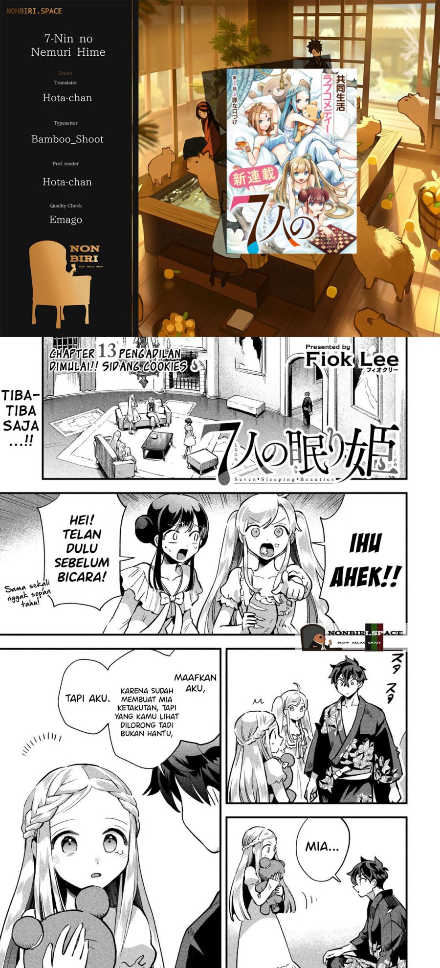 7-Nin no Nemuri Hime Chapter 13 Gambar 1