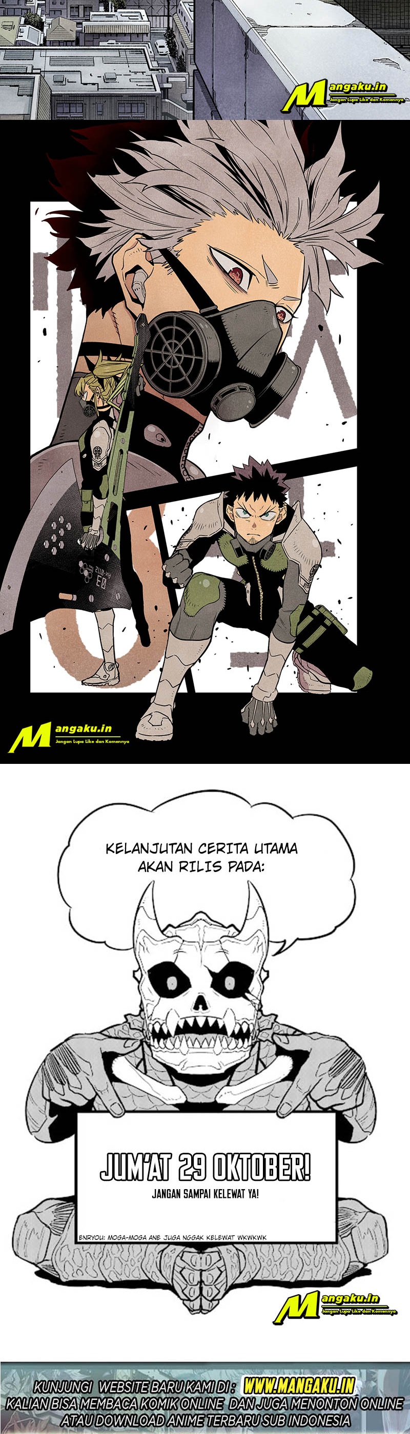 8Kaijuu Chapter 47.5 Gambar 2