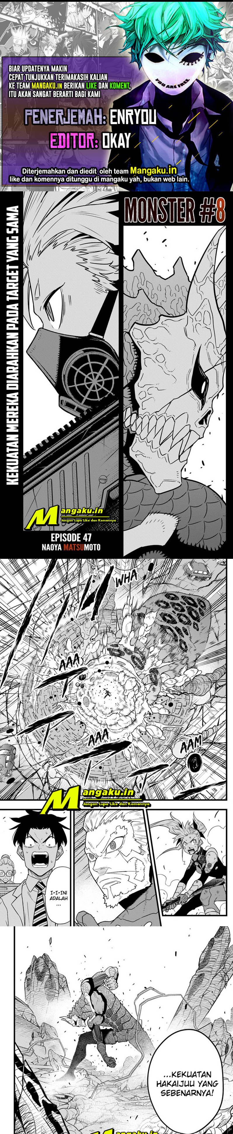 8Kaijuu Chapter 47 Gambar 1