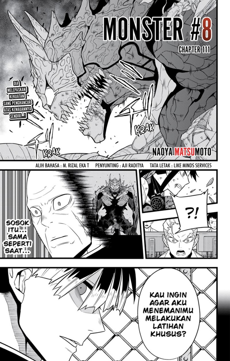 8Kaijuu Chapter 111 Gambar 1
