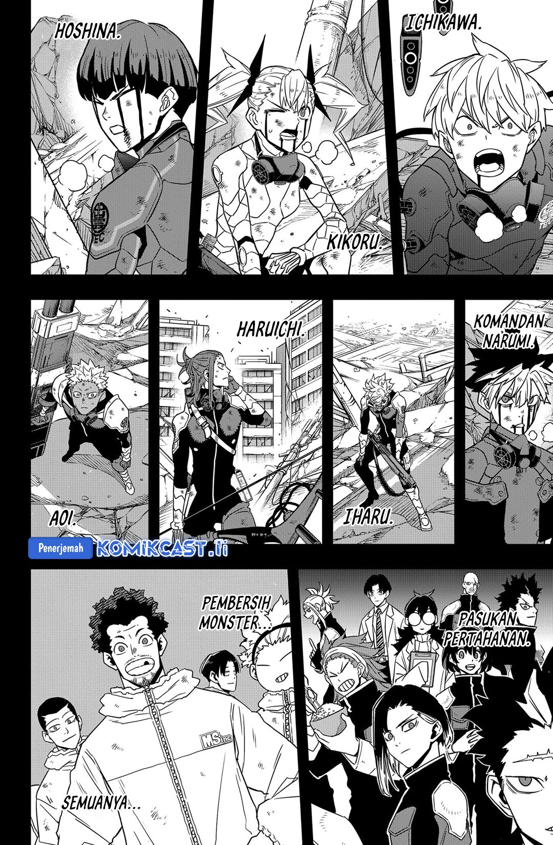 8Kaijuu Chapter 128 Gambar 11