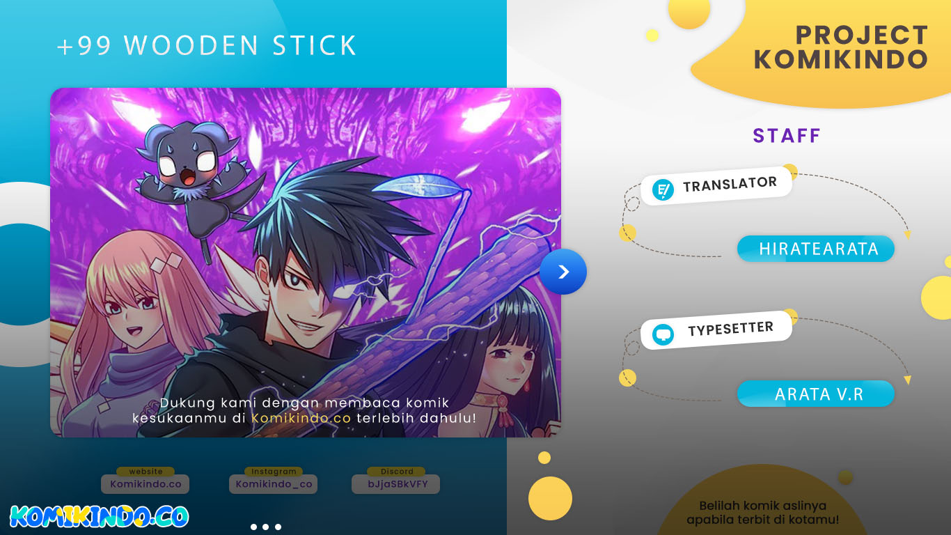 +99 Wooden Stick Chapter 26 Gambar 1