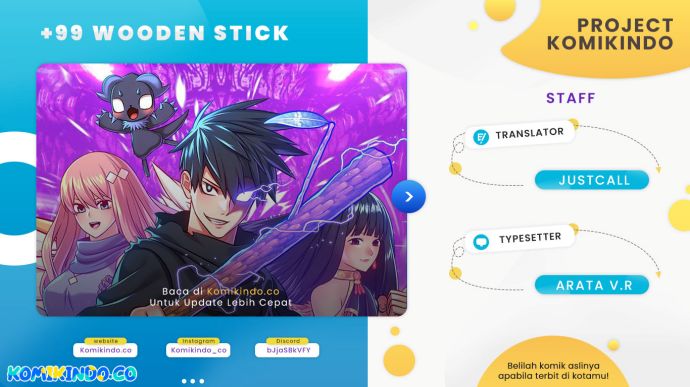 +99 Wooden Stick Chapter 29 Gambar 1