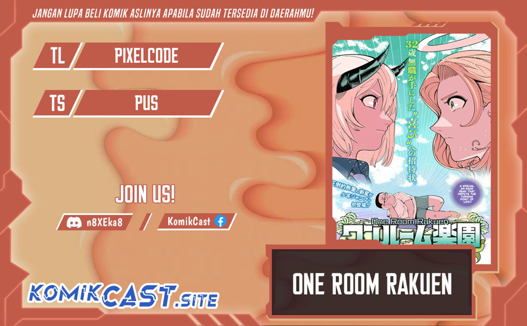 One Room Rakuen Chapter 00 Gambar 1