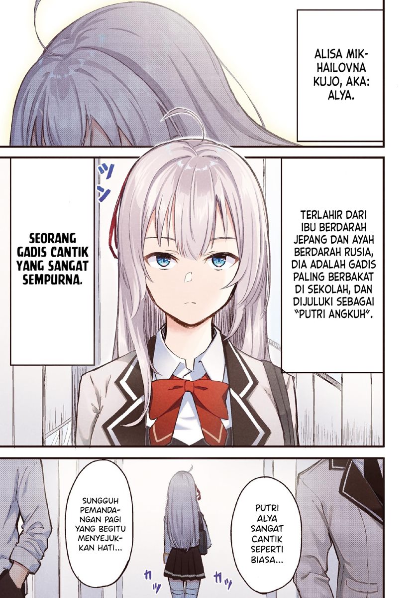Tokidoki Bosotto Roshiago de Dereru Tonari no Alya-san Chapter 00-Color Gambar 3