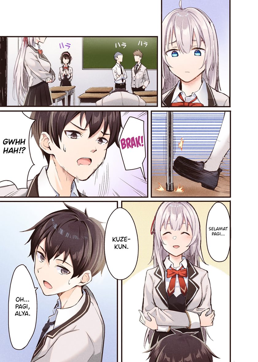 Tokidoki Bosotto Roshiago de Dereru Tonari no Alya-san Chapter 00-Color Gambar 5