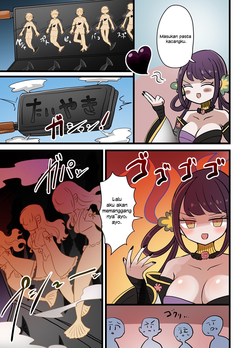 Wagashi no Majo ni Yotte Taiyaki no Ningyo ni Sarete Shimau Danshi Seito-tachi Chapter 00 Gambar 4