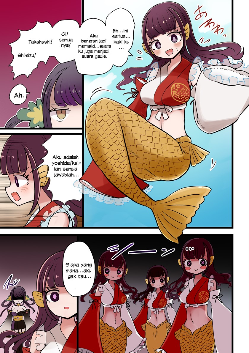 Wagashi no Majo ni Yotte Taiyaki no Ningyo ni Sarete Shimau Danshi Seito-tachi Chapter 00 Gambar 6