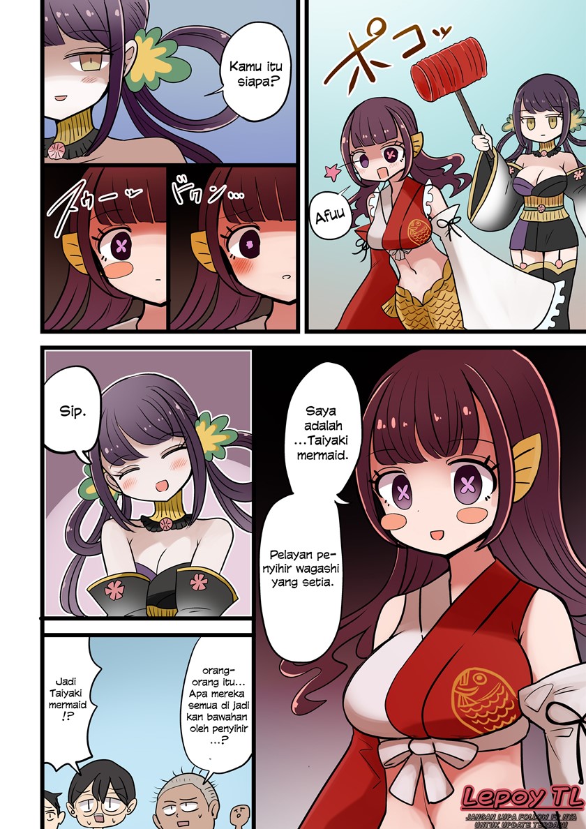 Wagashi no Majo ni Yotte Taiyaki no Ningyo ni Sarete Shimau Danshi Seito-tachi Chapter 00 Gambar 7