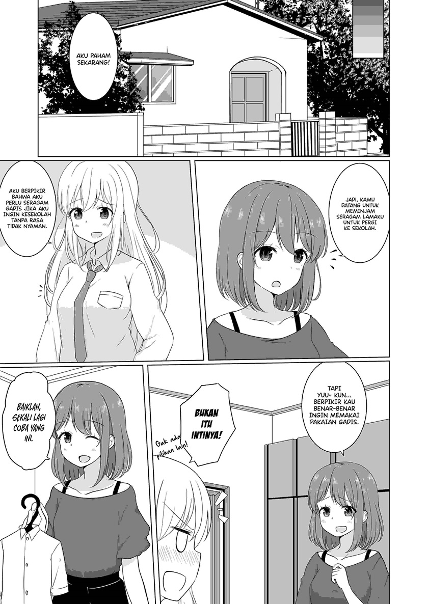 A Boy Who Loves Genderswap Got Genderswapped, so He Acts Out His Ideal Genderswap Girl Chapter 09 Gambar 1