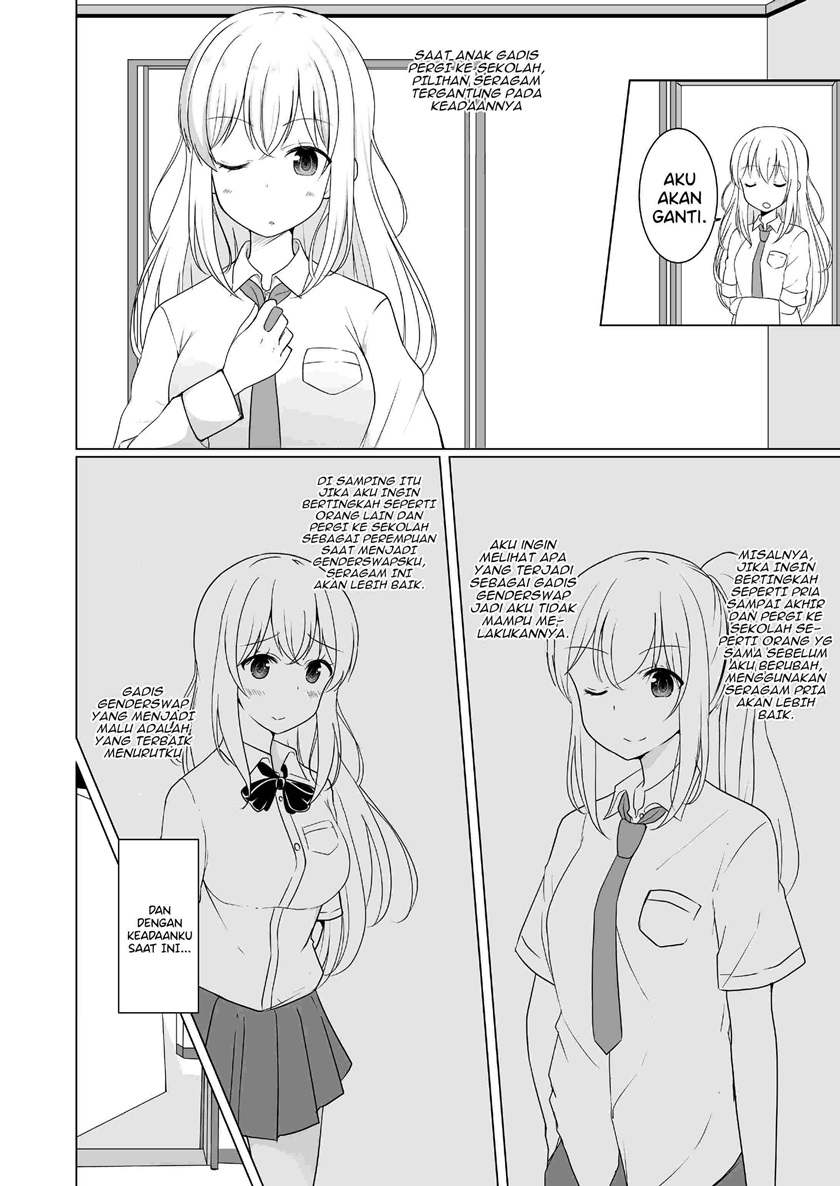 A Boy Who Loves Genderswap Got Genderswapped, so He Acts Out His Ideal Genderswap Girl Chapter 09 Gambar 2