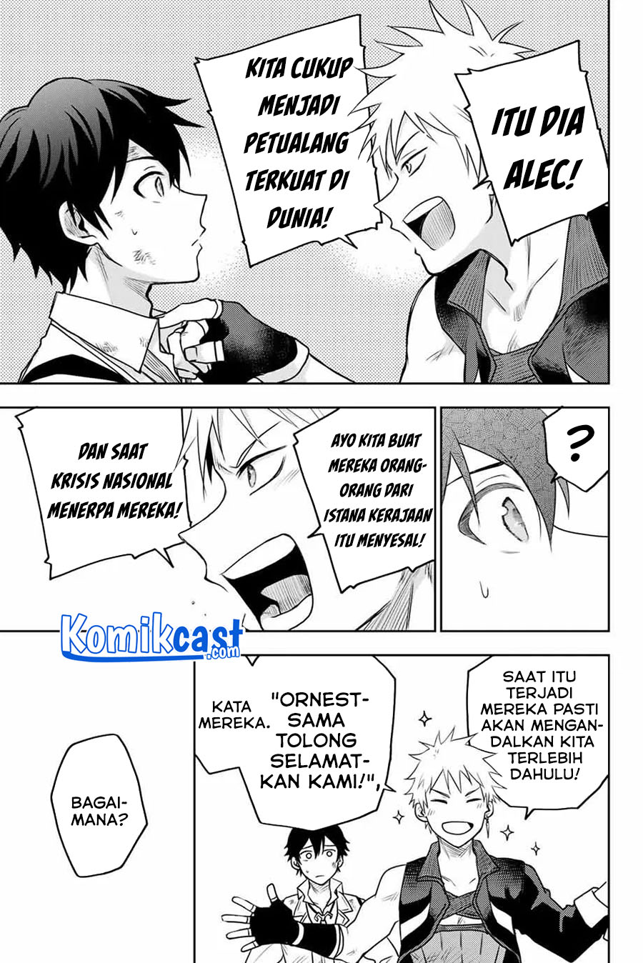 A Court Magician, Who Was Focused On Supportive Magic Because His Allies Were Too Weak, Aims To Become The Strongest After Being Banished Chapter 05 Gambar 17