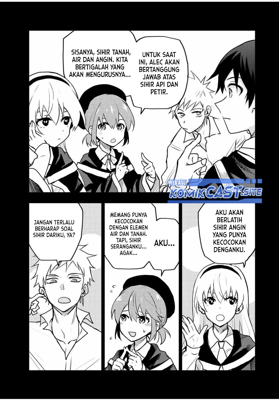 A Court Magician, Who Was Focused On Supportive Magic Because His Allies Were Too Weak, Aims To Become The Strongest After Being Banished Chapter 45 Gambar 4