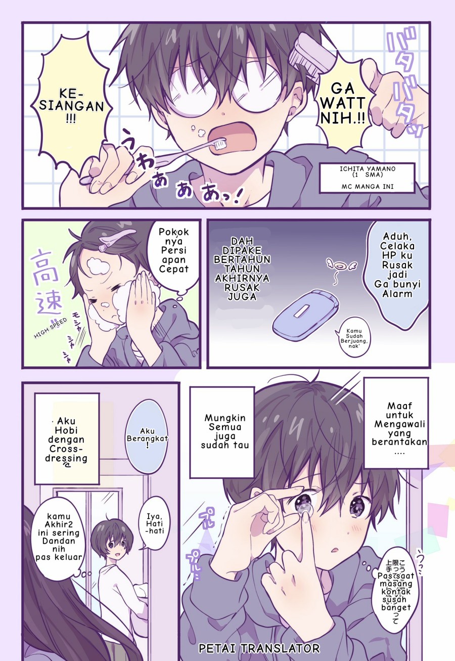 A First-Year High School Boy Whose Hobby Is Cross-Dressing Chapter 15 Gambar 2