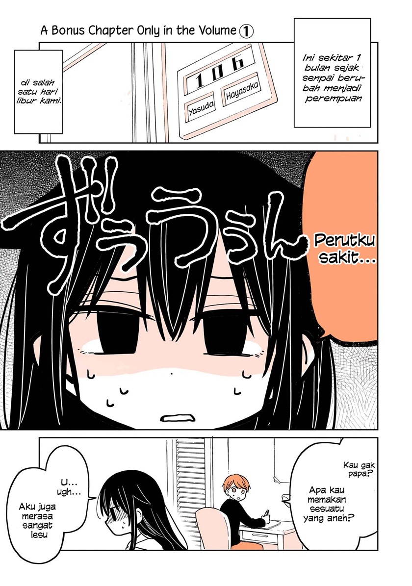 A Lazy Guy Woke Up As A Girl One Morning Chapter 08.1 Gambar 2