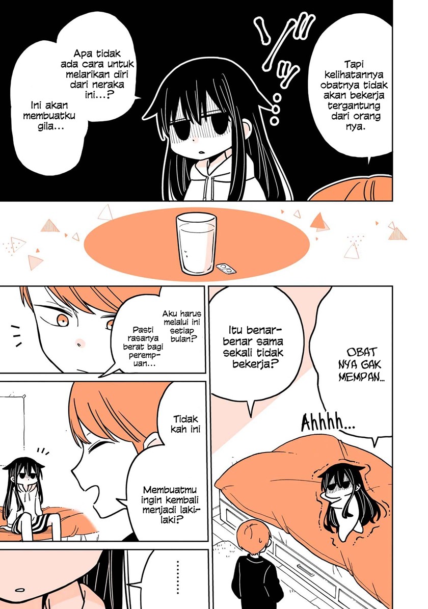 A Lazy Guy Woke Up As A Girl One Morning Chapter 08.1 Gambar 10