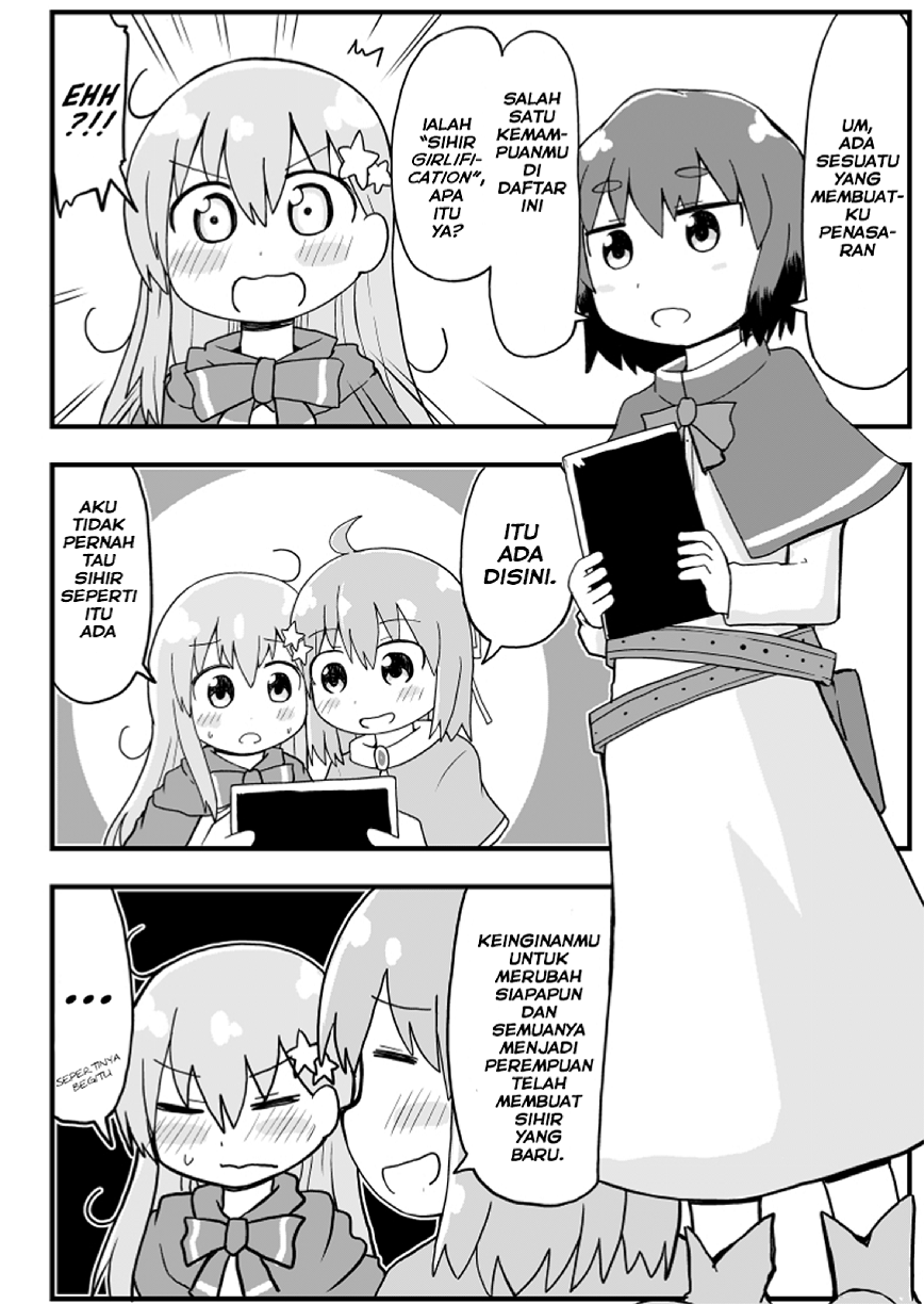 A Manga About a Hero Who Pulled Out the Holy Sword and Became a Girl Chapter 05 Gambar 1