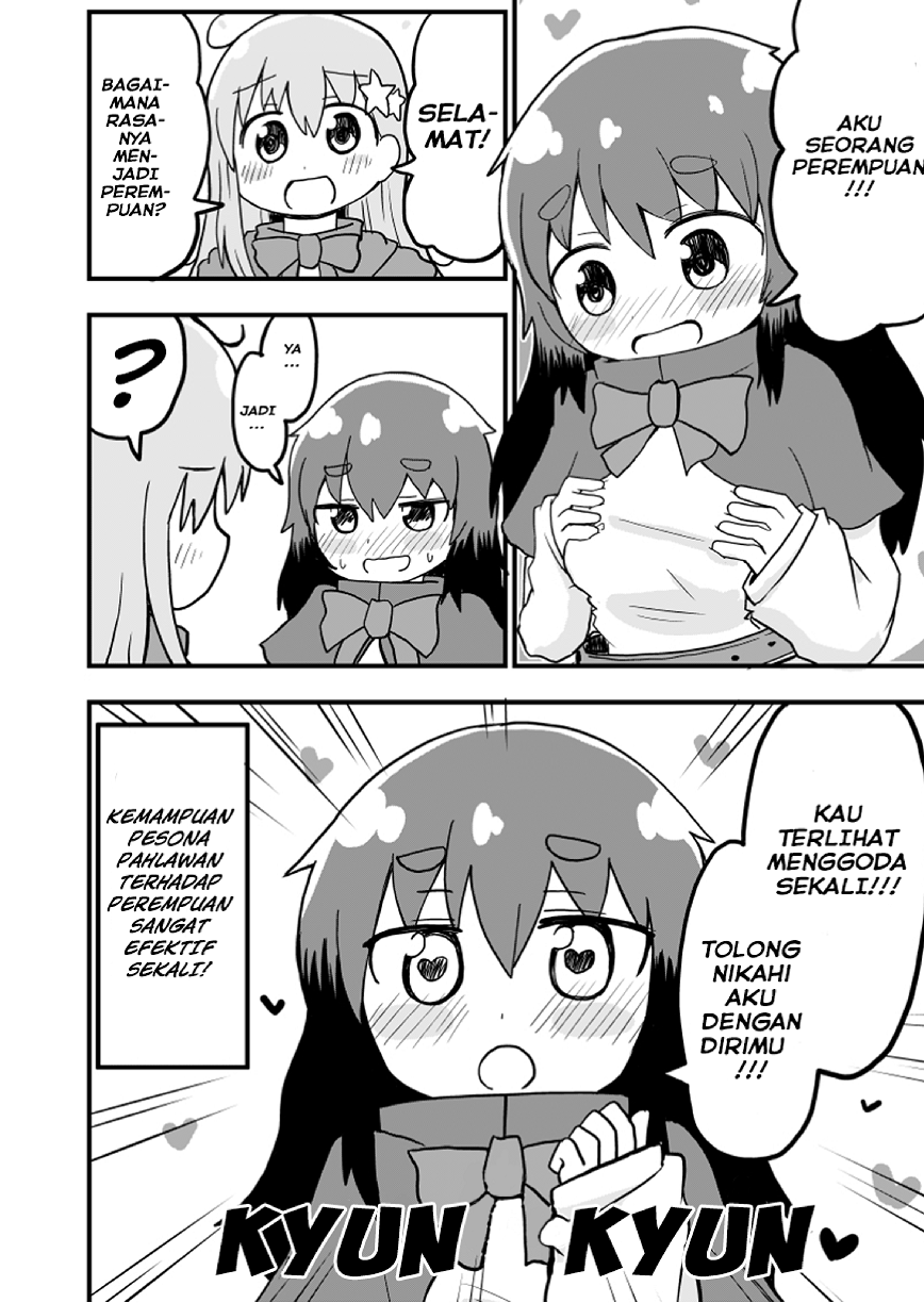 A Manga About a Hero Who Pulled Out the Holy Sword and Became a Girl Chapter 05 Gambar 4