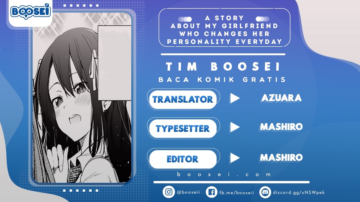 A Story About My Girlfriend Whose Personality Changes Everyday Chapter 03 Gambar 1
