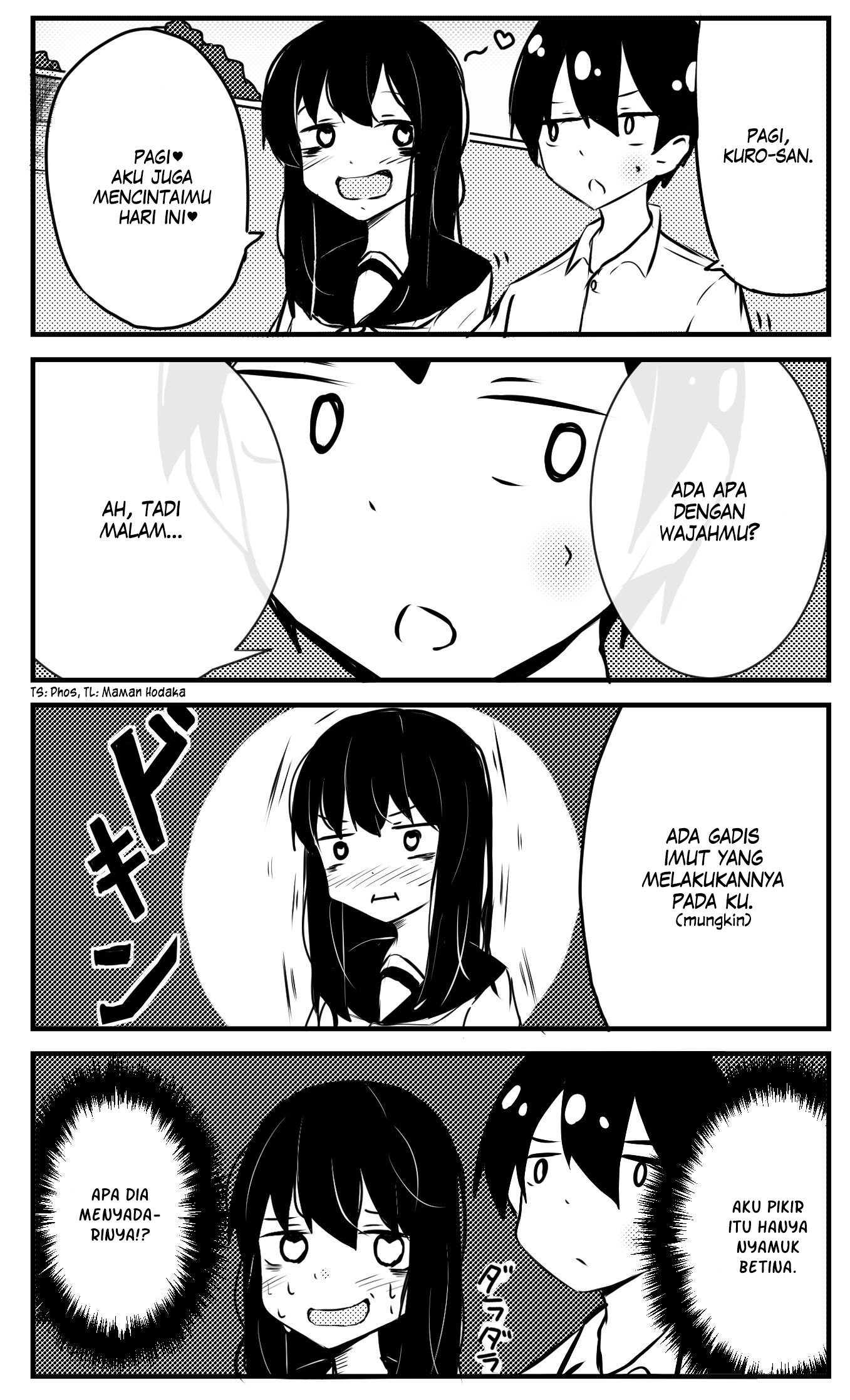 A Story About Wanting To Commit Suicide, But It’s Scary So I Find A Yandere Girl To Kill Me, But It Doesn’t Work Chapter 05 Gambar 1