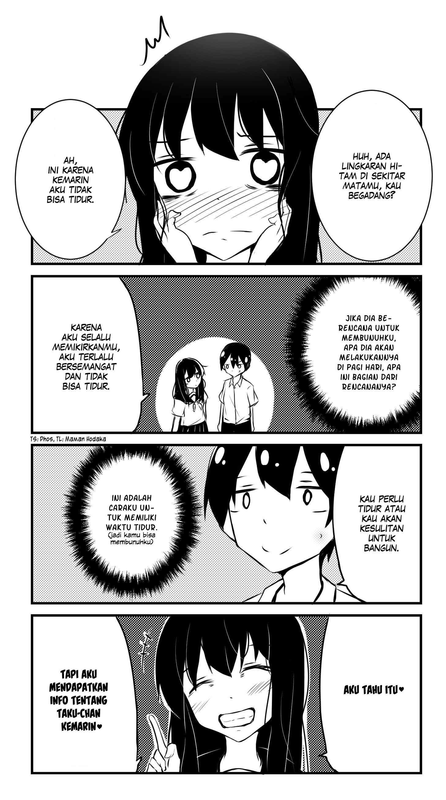 A Story About Wanting To Commit Suicide, But It’s Scary So I Find A Yandere Girl To Kill Me, But It Doesn’t Work Chapter 06 Gambar 1