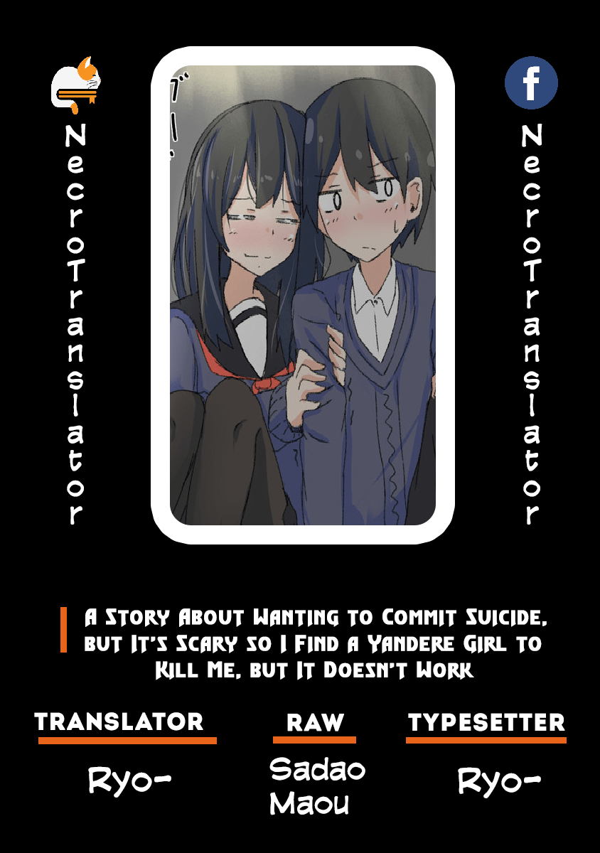 A Story About Wanting To Commit Suicide, But It’s Scary So I Find A Yandere Girl To Kill Me, But It Doesn’t Work Chapter 11 Gambar 1
