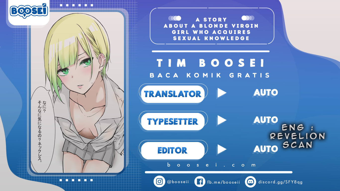 A Story About a Blonde Virgin Girl Who Acquires Sexual Knowledge Chapter 01 Gambar 1