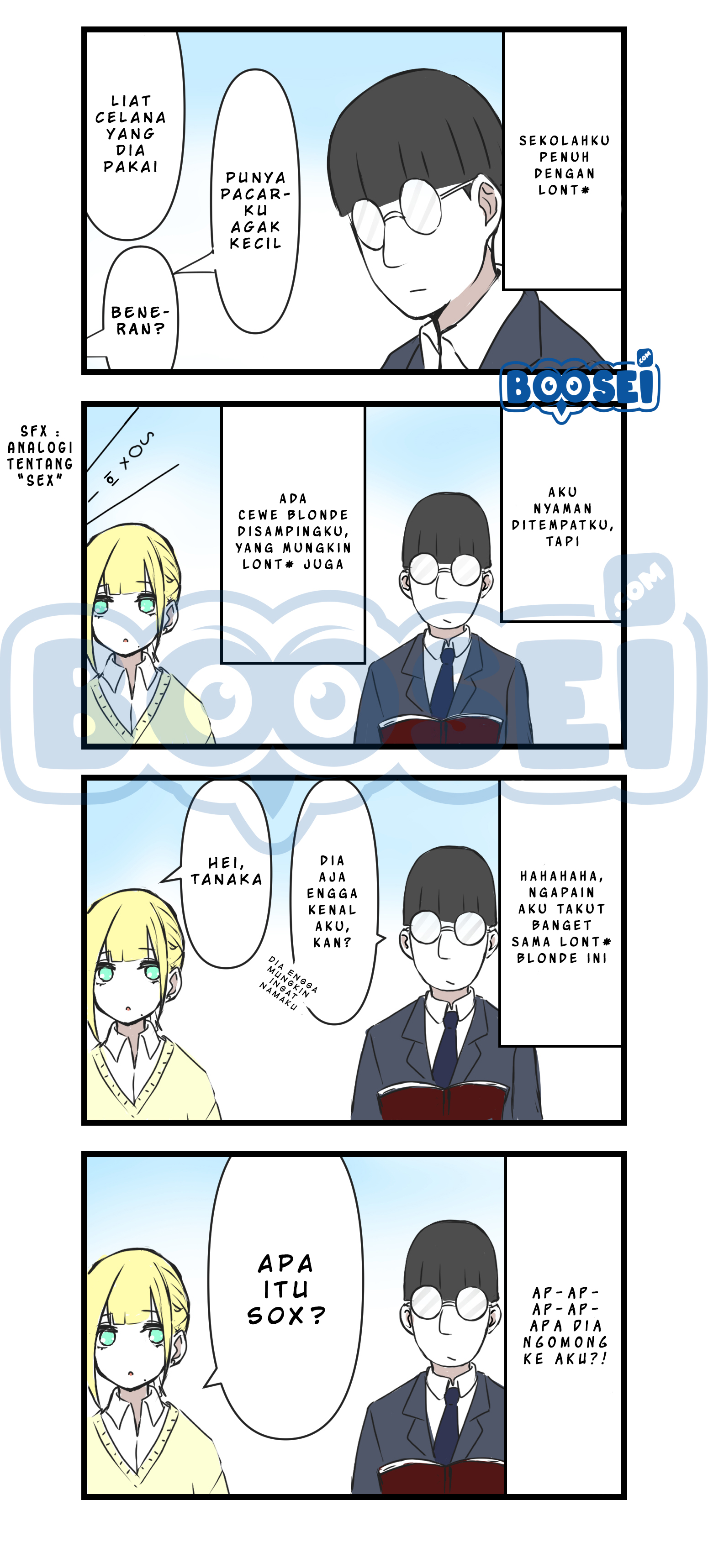 A Story About a Blonde Virgin Girl Who Acquires Sexual Knowledge Chapter 01 Gambar 2
