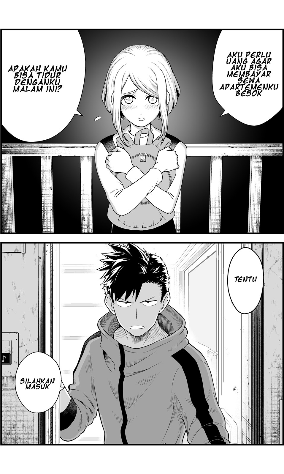 A Story About a Man and a Woman and When They Sleep Together, Money Appears Out of Nowhere Chapter 01 Gambar 2