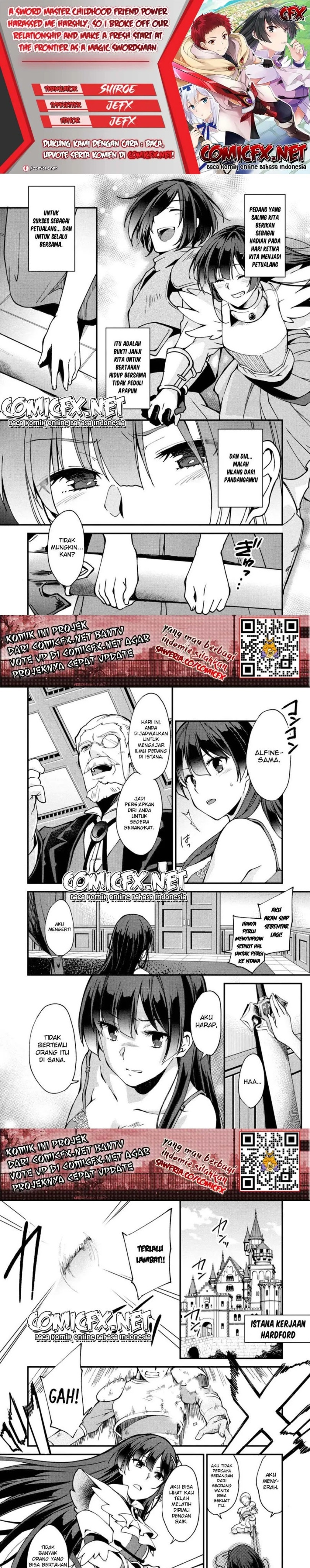 A Sword Master Childhood Friend Power Harassed Me Harshly, So I Broke off Our Relationship and Make a Fresh Start at the Frontier as a Magic Swordsman Chapter 05.2 Gambar 1