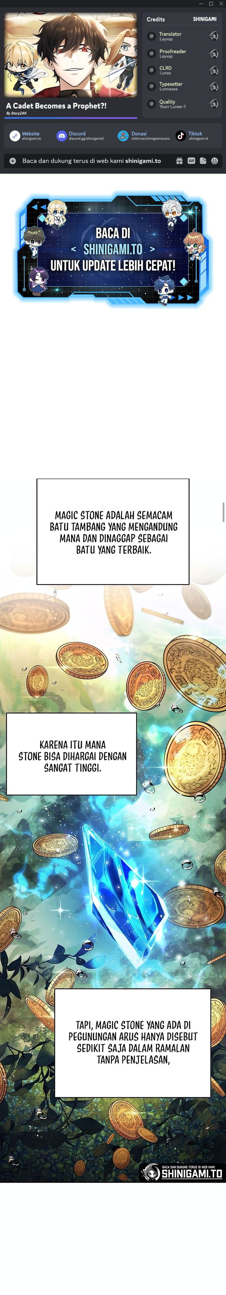 A Cadet Becomes A Prophet?! Chapter 05 Gambar 1
