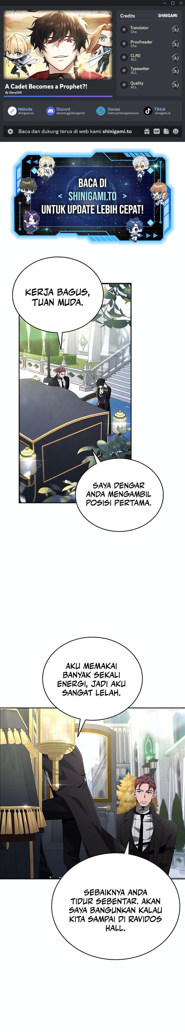 A Cadet Becomes A Prophet?! Chapter 09 Gambar 1