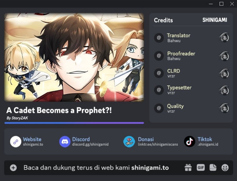 A Cadet Becomes A Prophet?! Chapter 21 Gambar 1