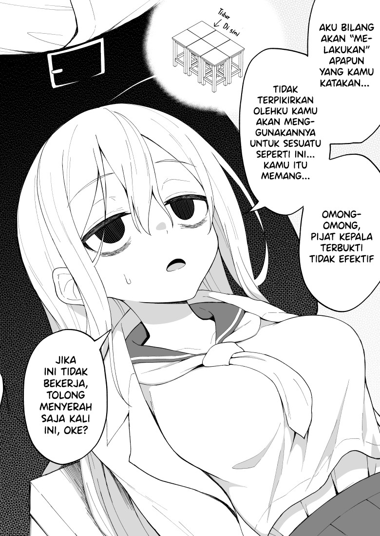 A Girl Whose Dark Circles in Her Eyes Disappear As the Story Progresses Chapter 03 Gambar 1