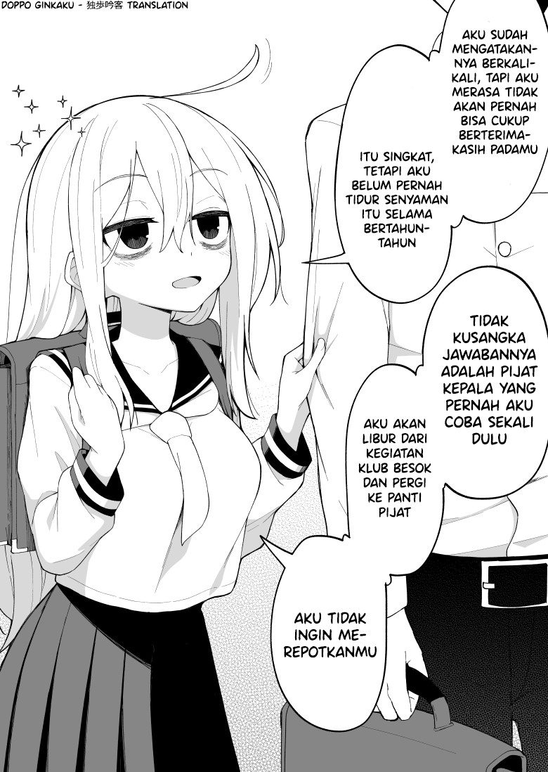 A Girl Whose Dark Circles in Her Eyes Disappear As the Story Progresses Chapter 03 Gambar 3