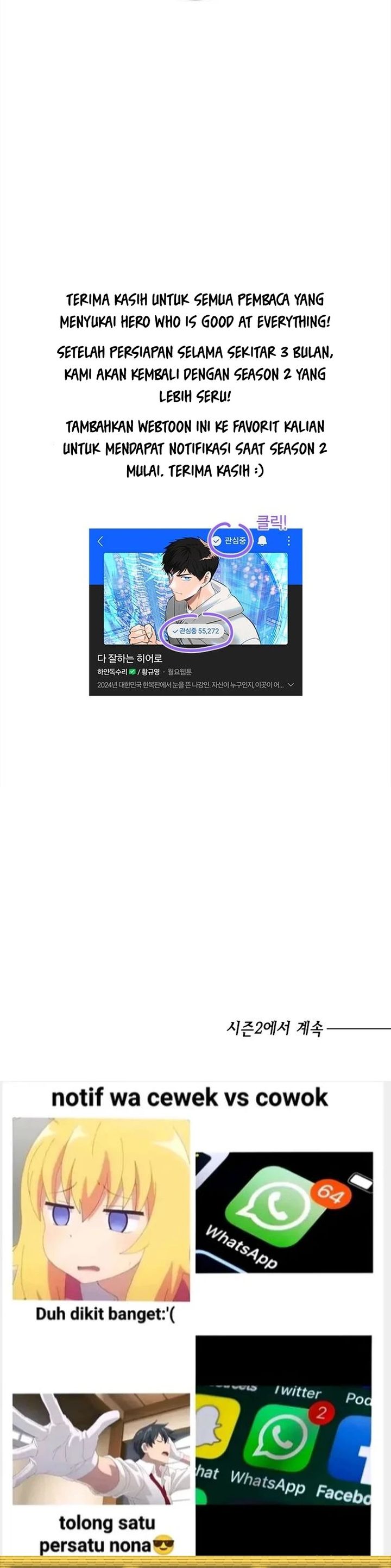 A Hero Who Does Everything Well Chapter 47 End S1 Gambar 29