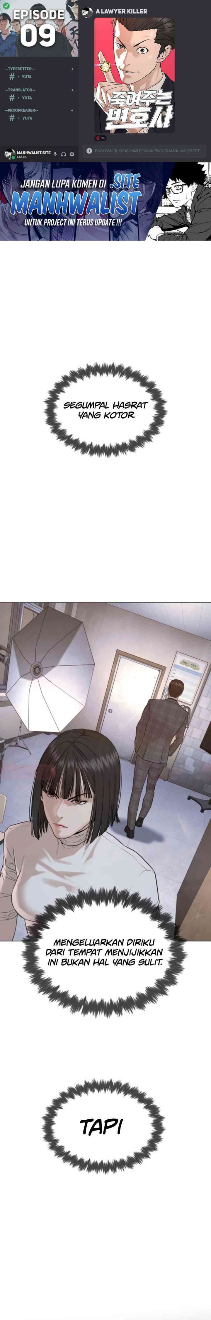 A Lawyer Killler (Killer Lawyer) Chapter 09 Gambar 1